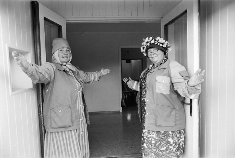Elaine Eriksson och Anita Johansson i Brännåker...