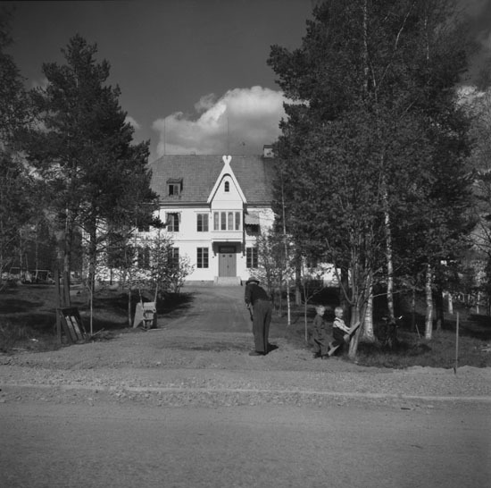 Tingshuset i Vilhelmina 1952.