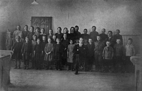 Bäsksjö skola, 22 maj 1924: