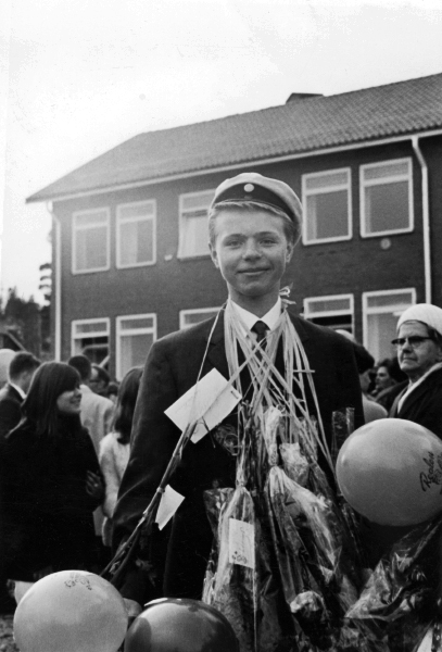 Kenth Bergström realexamen 1963.