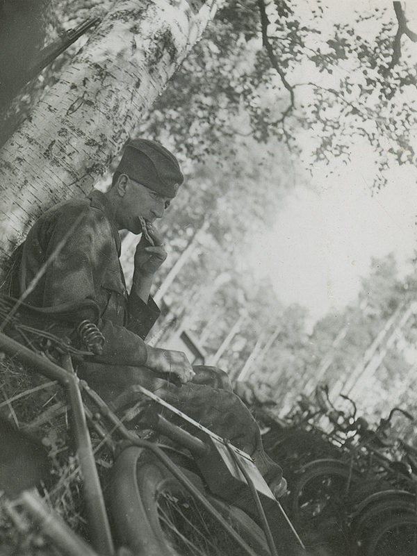Soldat med cyklar