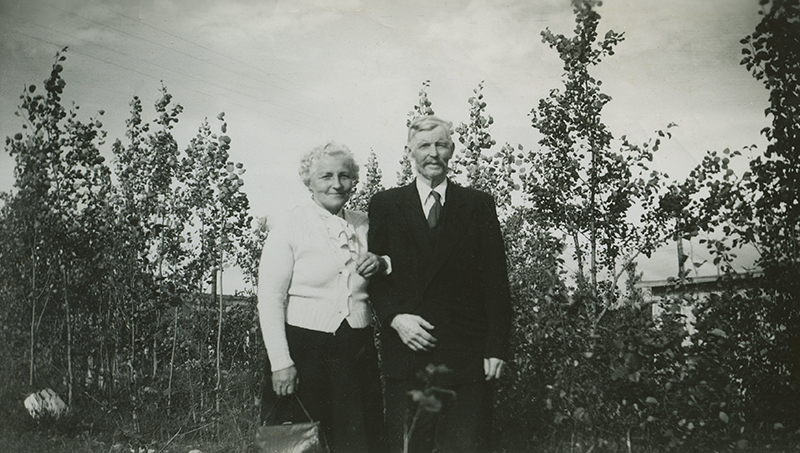 Anna  och Viktor Häggström, Skog