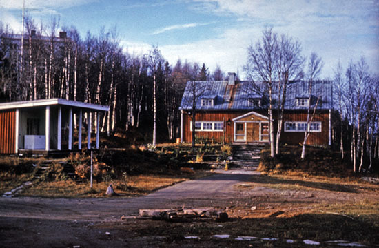 Saxnäsgården, Ricklundska delen år 1960-1965: