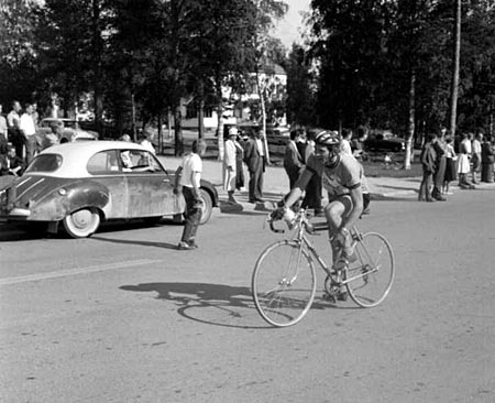 Volgsjöloppet på cykel, 1960.