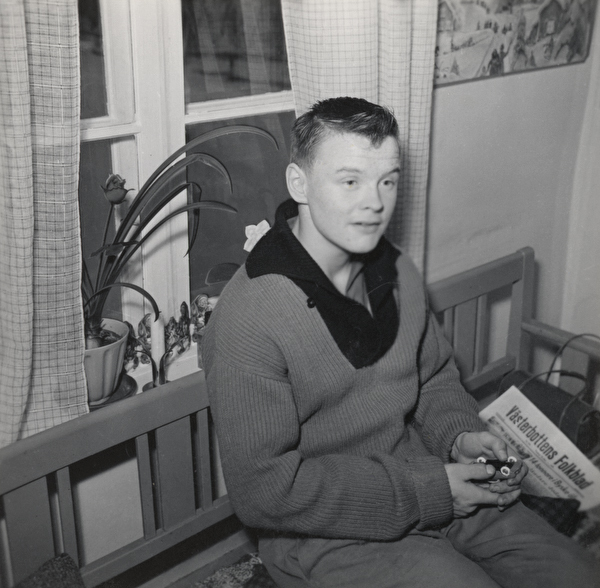 Georg Larsson, Storvall, Vilhelmina. 1959-12-23.