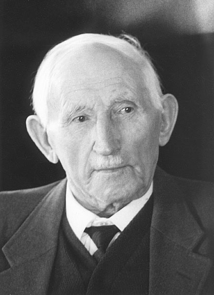 Porträtt av Adolf Ahlenius i Dalsjöfors,