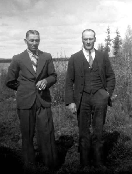 Henry Östemark och Erik Sjödin.