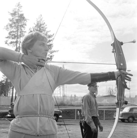Bågskytteklubben Sagapilen, 1960.