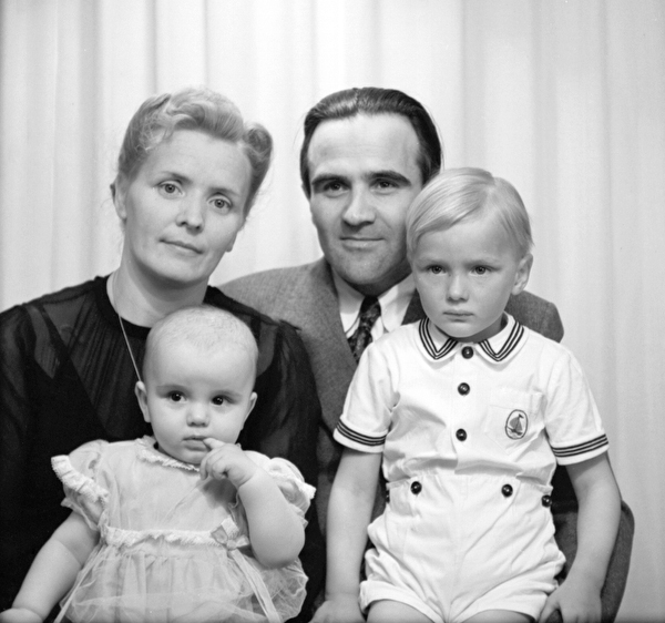 Familjen Sandström.