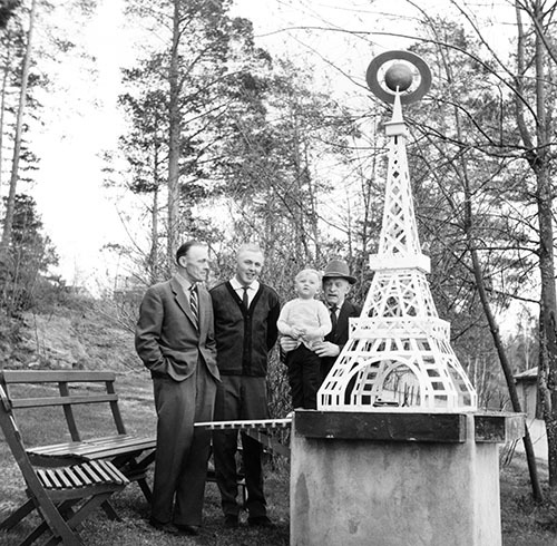 Fyra generationer Fredriksson, 1962.