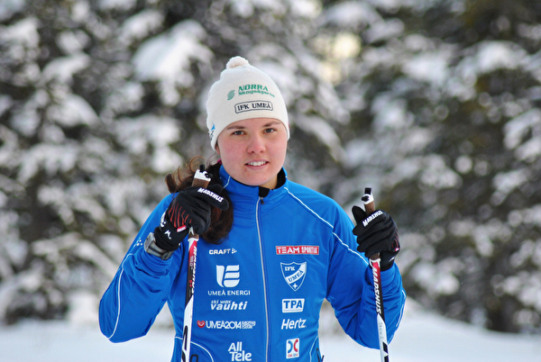 Sofie, uttagen till Student-OS i Trentino, 