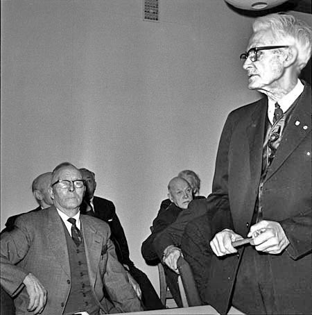 Pensionärsföreningens årsmöte, 1964.
