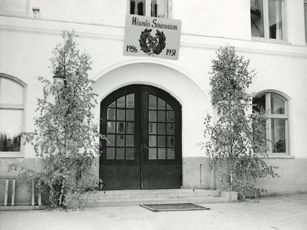 Hällnäs Sanatorium som invigdes 1926.