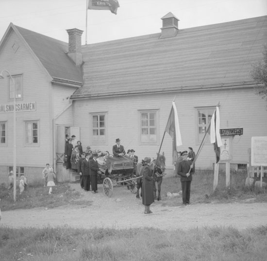 Carl Perssons begravning 1954-06-14.