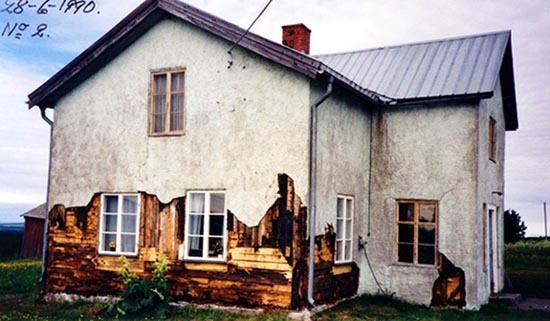 Fabian Normans hus i Risträsk.