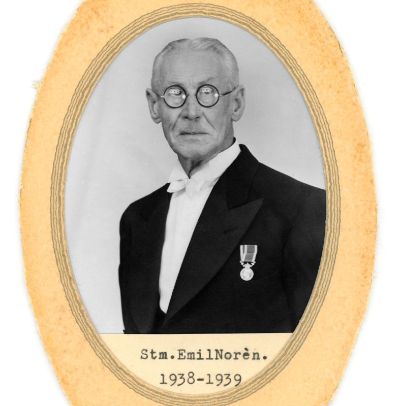 Stationsmästare  Emil Norén 1938-1939