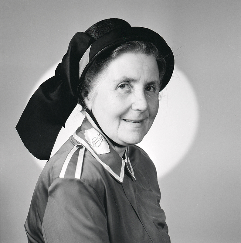 Fru Ida Mattsson, Laxbäcken, Vilhelmina.