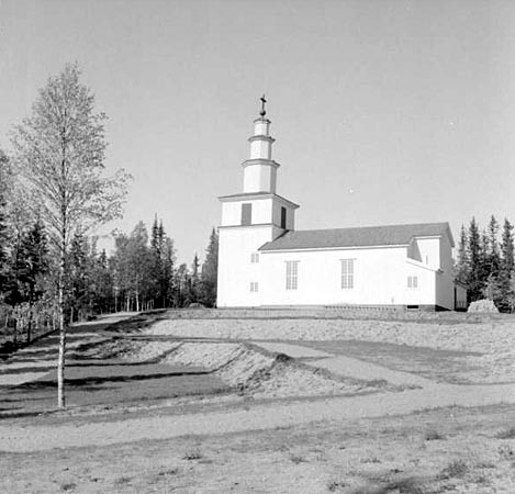 Latikberg kyrka, 1958.