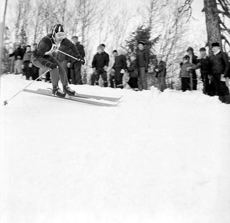 Från Alpina DM, 1962, i Kittelfjäll.