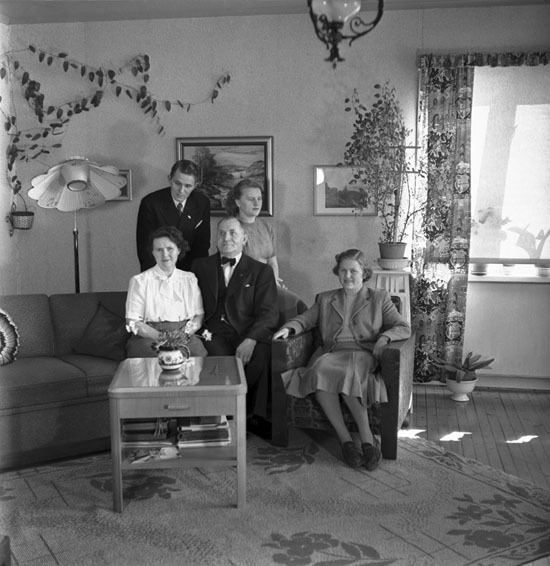 Henrik och Lydia Fredrikssons familj.