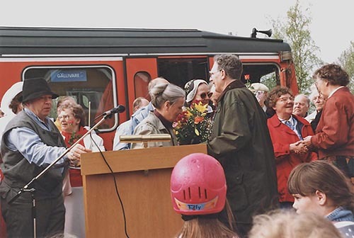 10 juni 1991, Inlandsbanedagen. 