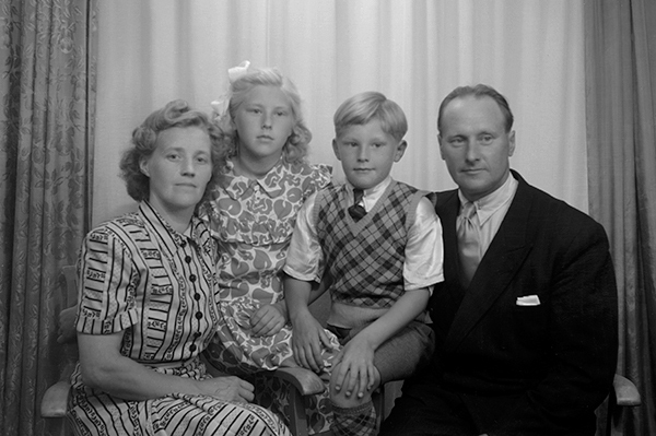 Familjen Olofsson.