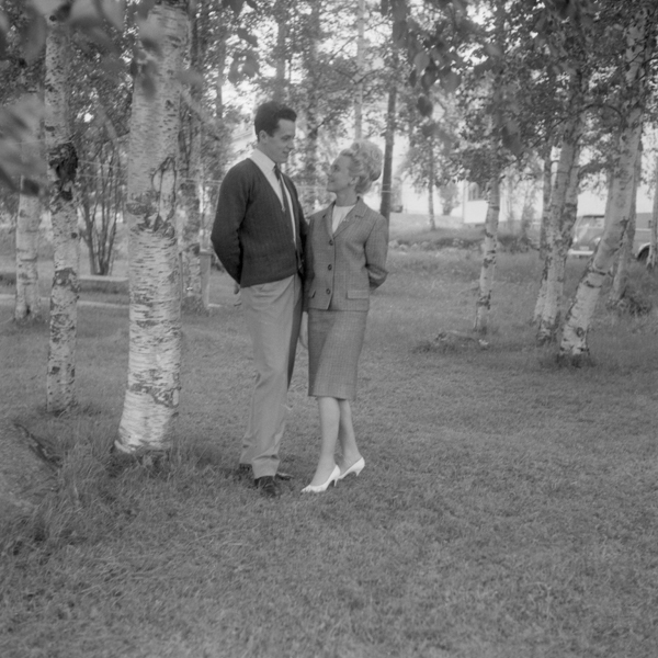Hembygdsbrudpar 1964.