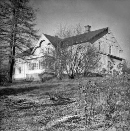 Gamla prästgården i Vilhelmina, 1943.