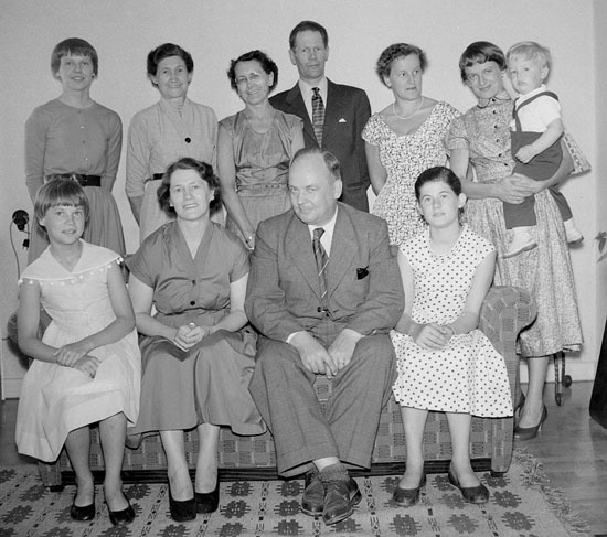 Familjen Millners på Fridas 50-årsdag: