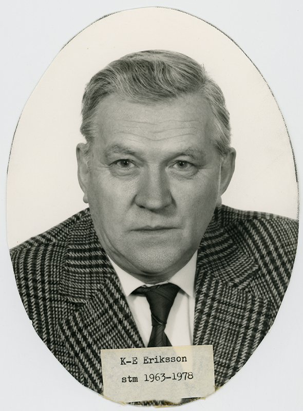 Stationsmästare K-E Eriksson 1963-1978