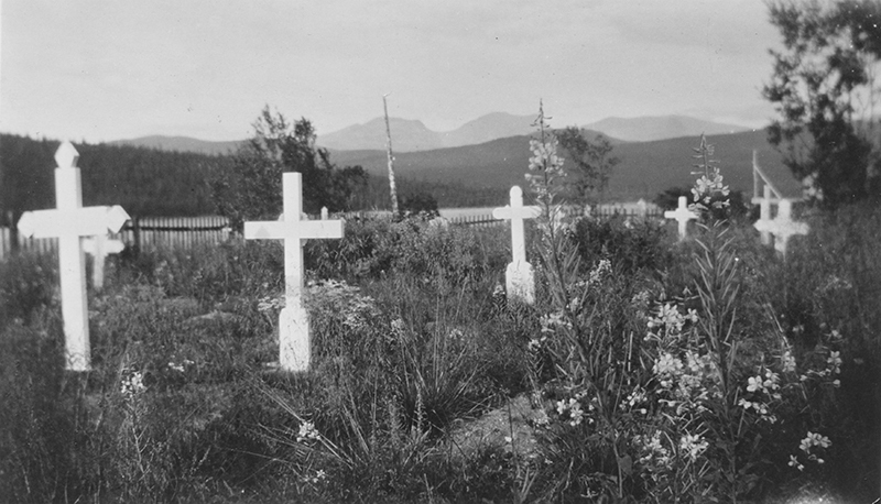 Kyrkogården i Fatmomakke.
