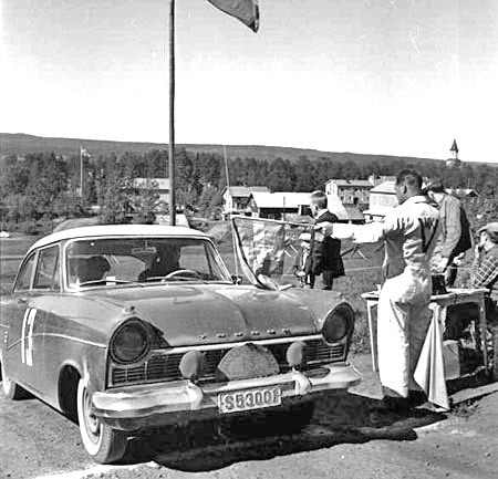 Rallyt 1959, Tåsjöbacken.