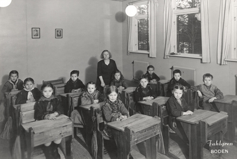 Nomadskolan i Gällivare. Läsåret 1946-1947.