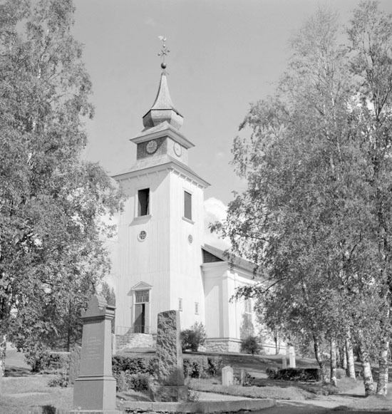 Vilhelmina kyrka sommaren 1956.