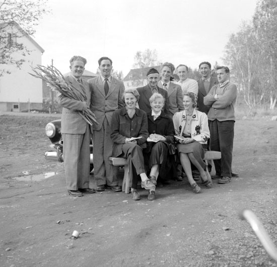 Bild tagen hösten 1953