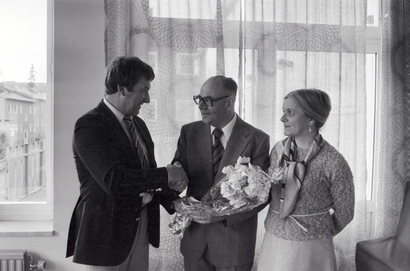 John Lindgren får kulturstipendiet 1984.