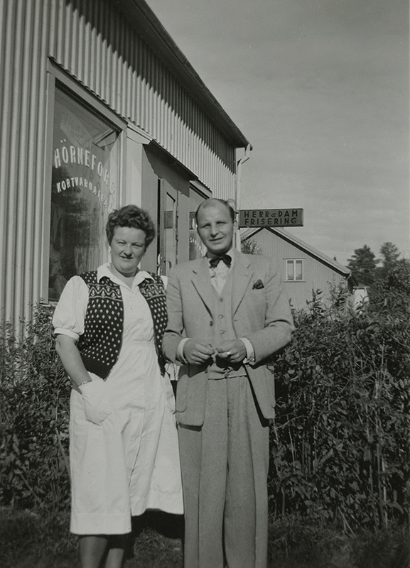 Kerstin och Gottfrid Hellgren i Hörnefors.