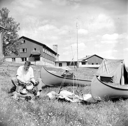 Turisthotellet i Kittelfjäll 1970 talet.