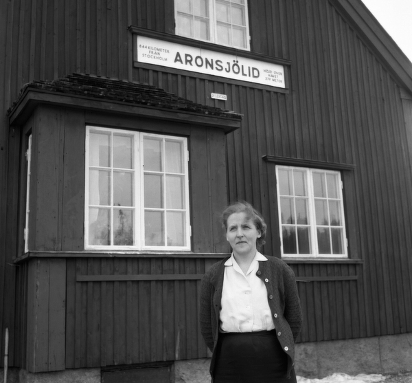 Aronsjölid Station.