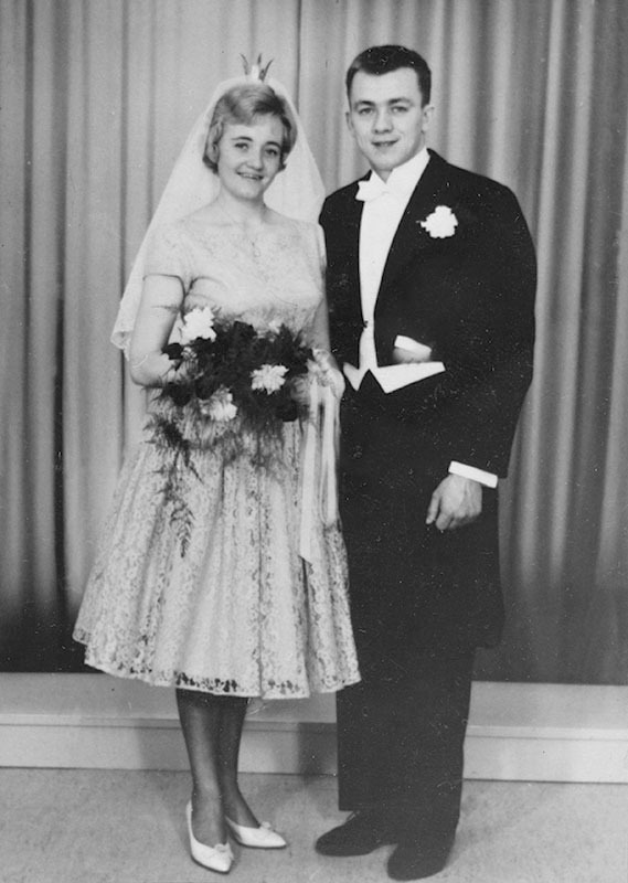 Sonja och Alfons Andersson, Malgovik 1961.