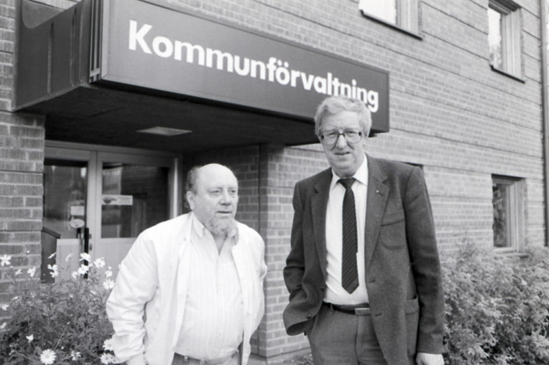 Erik Bjerkeryd och Yngve Lauritz.