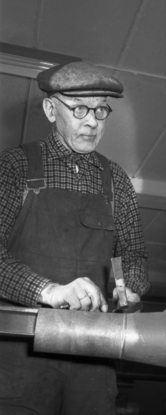 Plåtslagare J.A. Fredriksson, Vilhelmina.