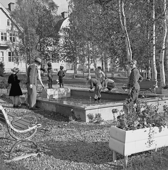Skolparken 1950-talet: