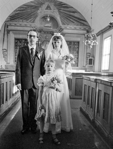 Bröllop mellan Yvonne och Göran Jacobsson
