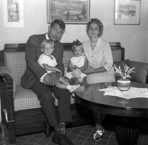 Lotten Langers med familj.