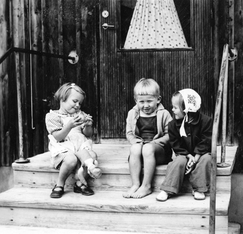 Sommaren 1952 i Storuman.