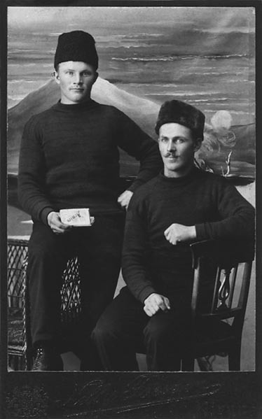 Bröderna Karl Nordin och Salomon Andersson 