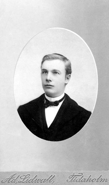 Hildebrand Eliasson i Borkan.