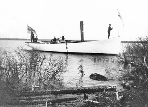 Malgomaj ll, just sjösatt den 3 maj 1903.