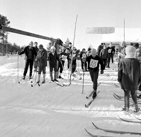 Skidtävling, Kommunmästerskap, 1962.